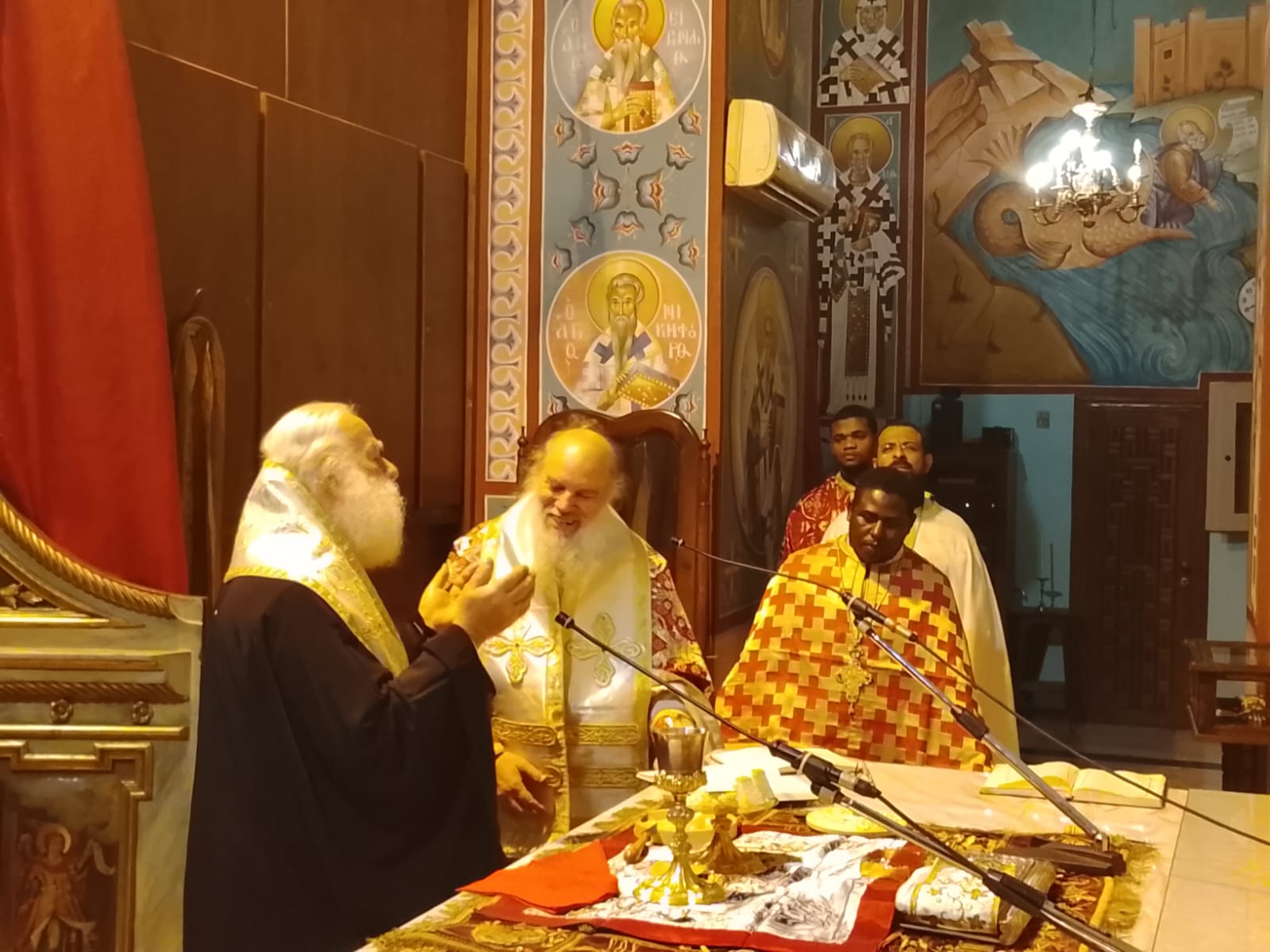 Τα ονομαστήρια του Πανιερώτατου κ. Γερμανού