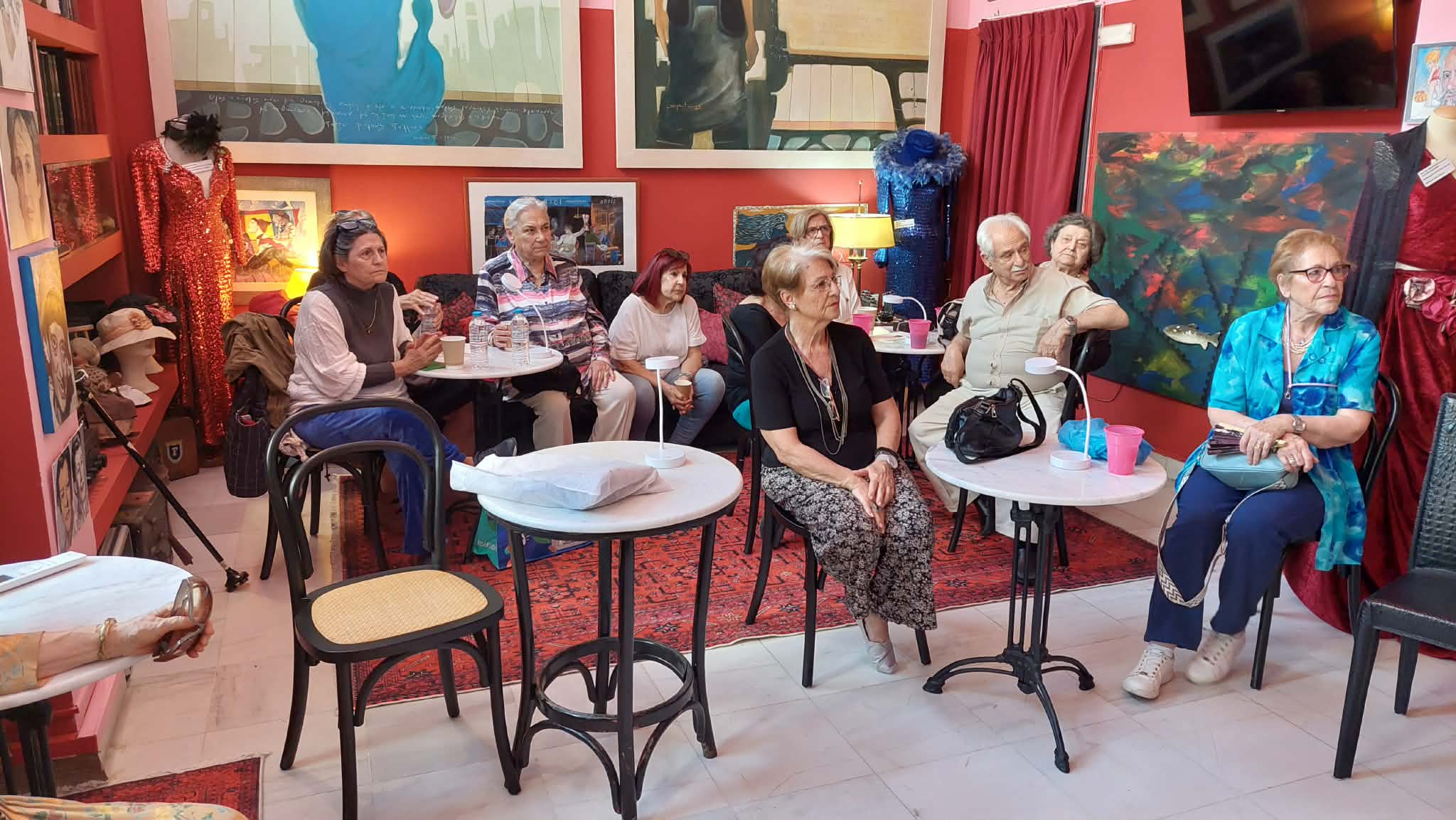 Επίσκεψη και ξενάγηση του ΣΑΕ στο «Σπίτι του Ηθοποιού»