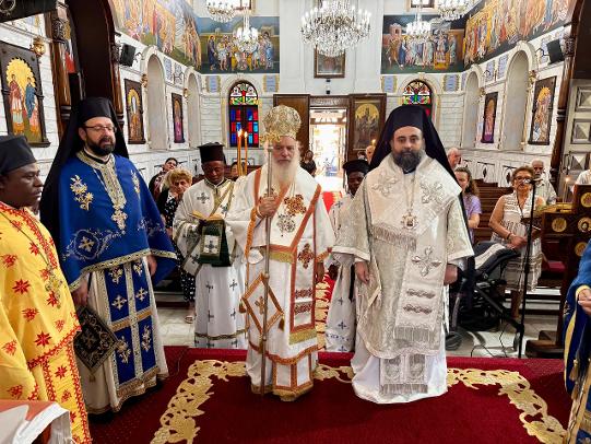 Εορτή στον Πατριαρχικό Ναό Αγίας Παρασκευής – El Syouf