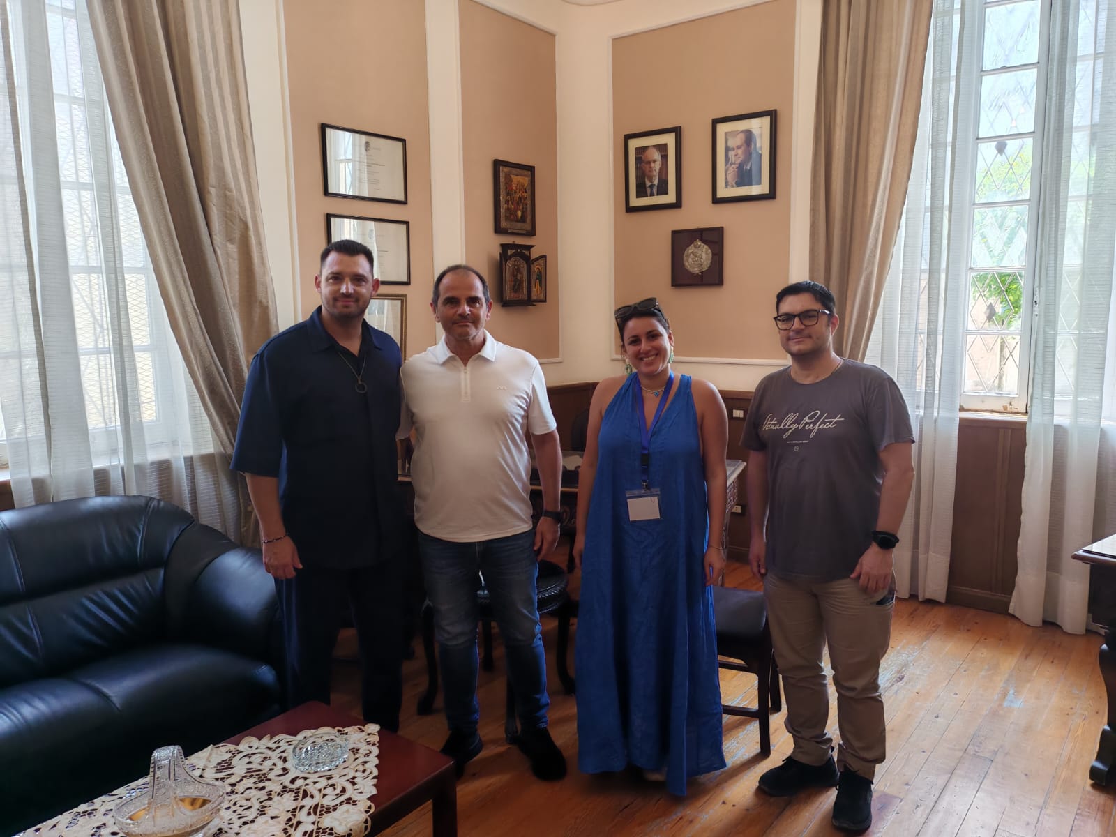 Μια ιδιαιτέρως σημαίνουσα επίσκεψη στα Γραφεία της ΕΚΑ